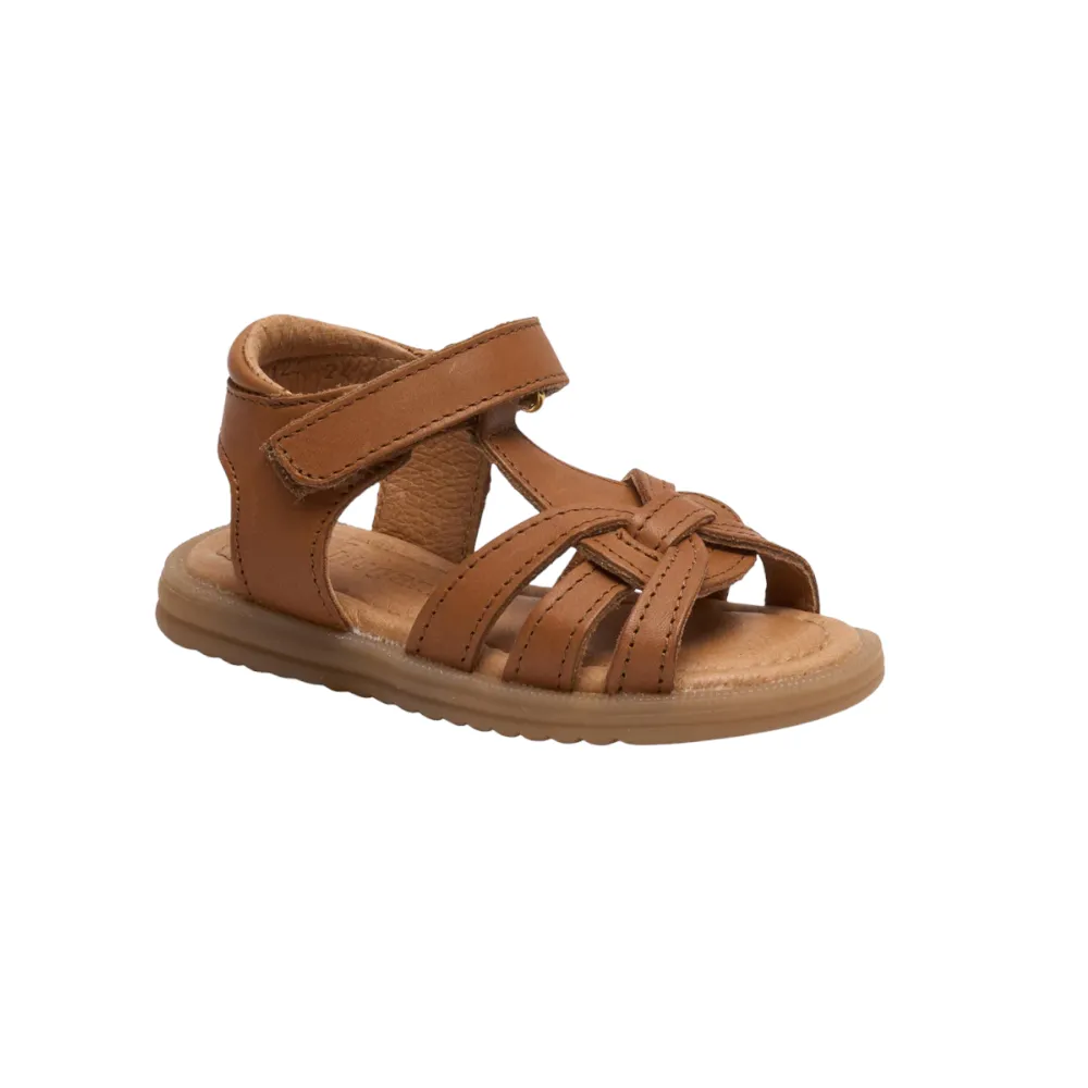 BISGAARD FELICIA Camel sandales / nu pieds