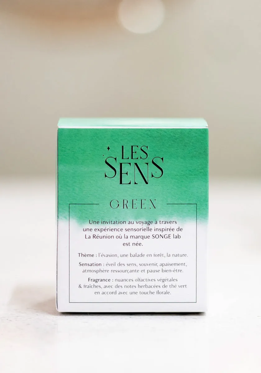 Bougie GREEN 180g - Les Sens