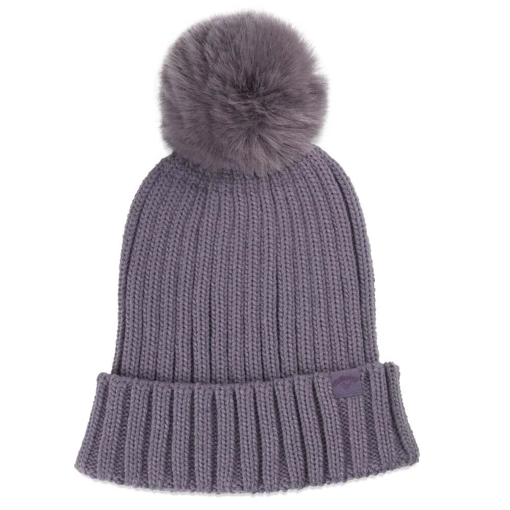 Callaway Golf Bonnet Femme Hiver Pompon