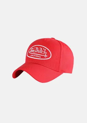 Casquette Von dutch Rouge