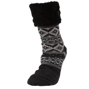 Chaussettes fourrées Homme Jacquard