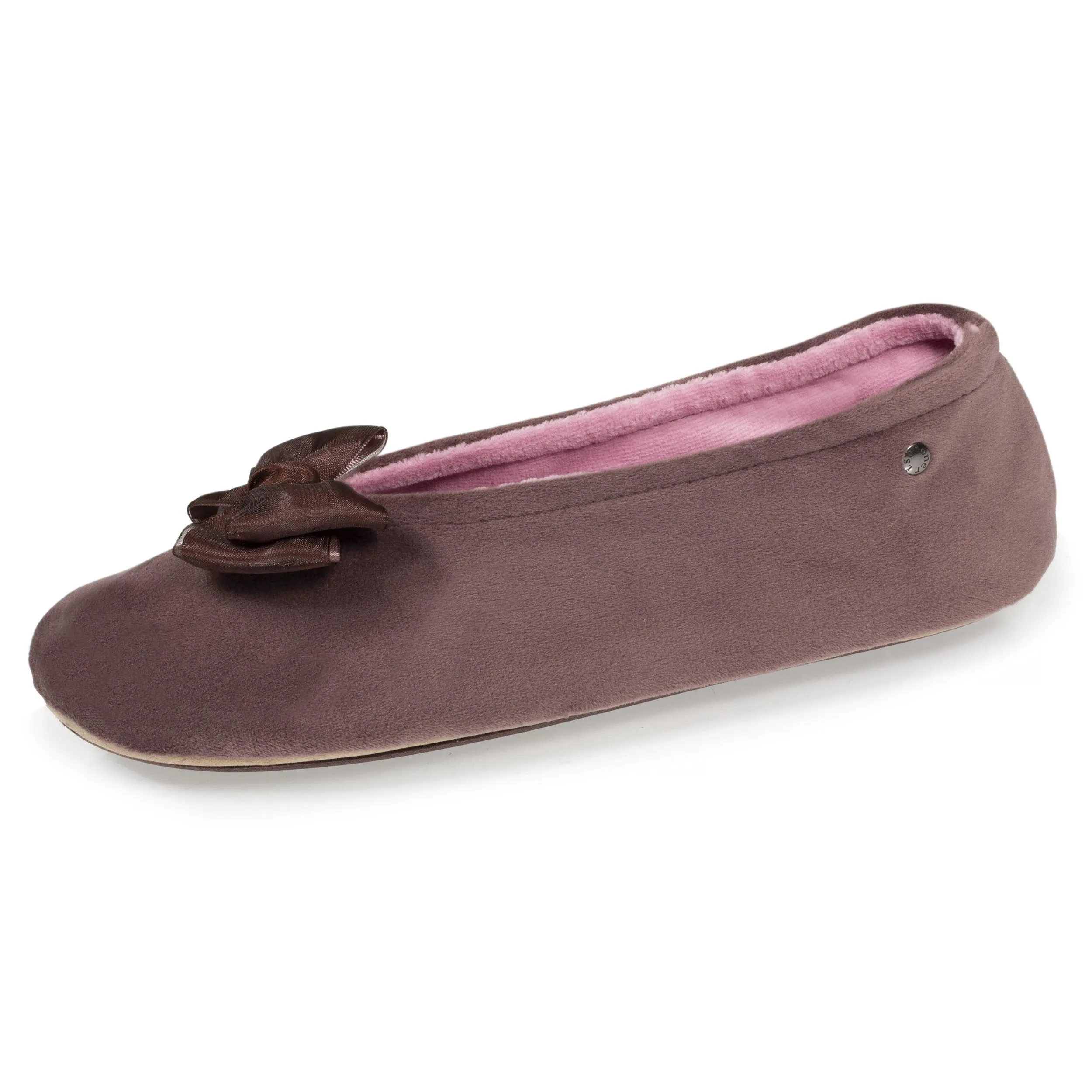 Chaussons ballerines Femme Nud Précieux Taupe