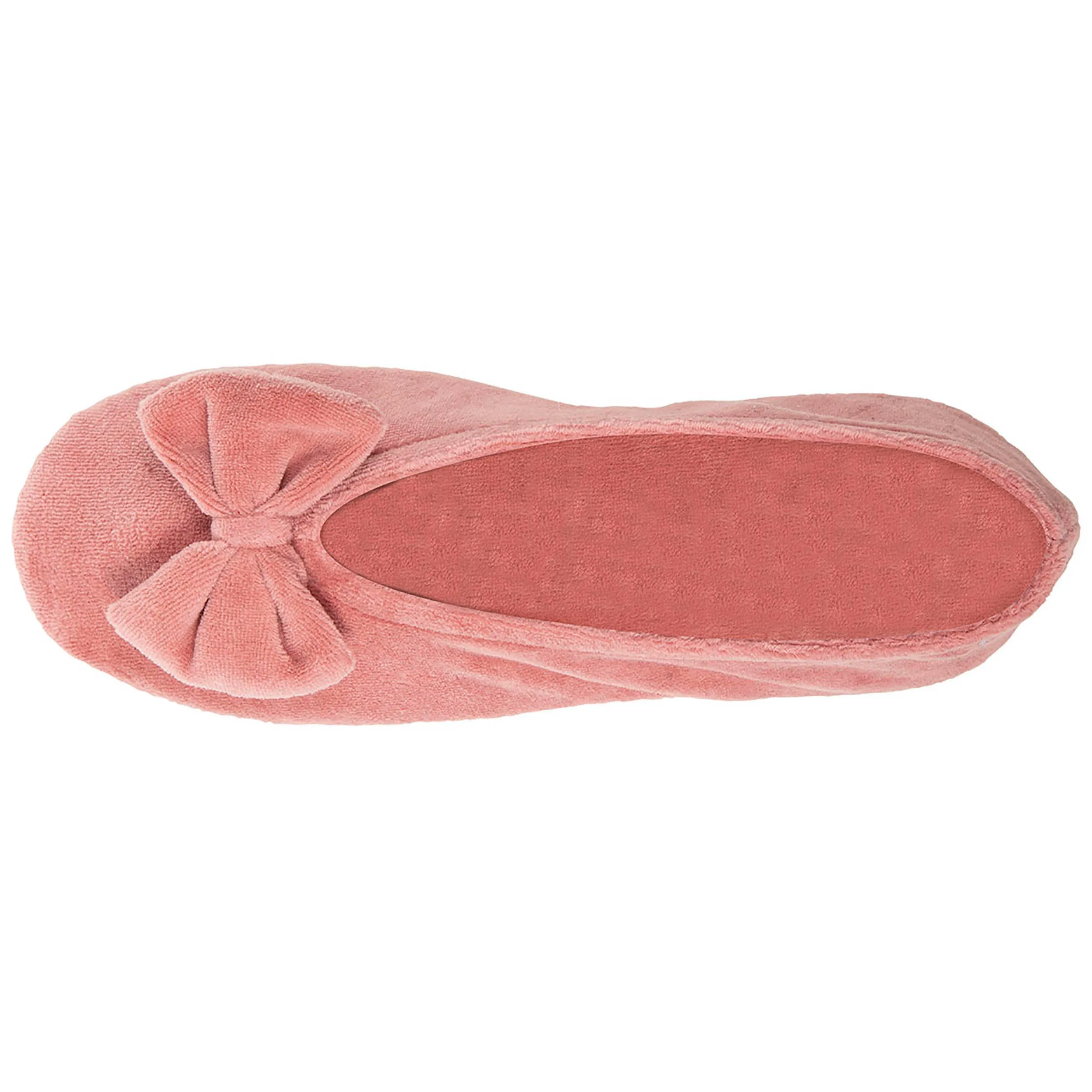 Chaussons ballerines Femme Nud Rose