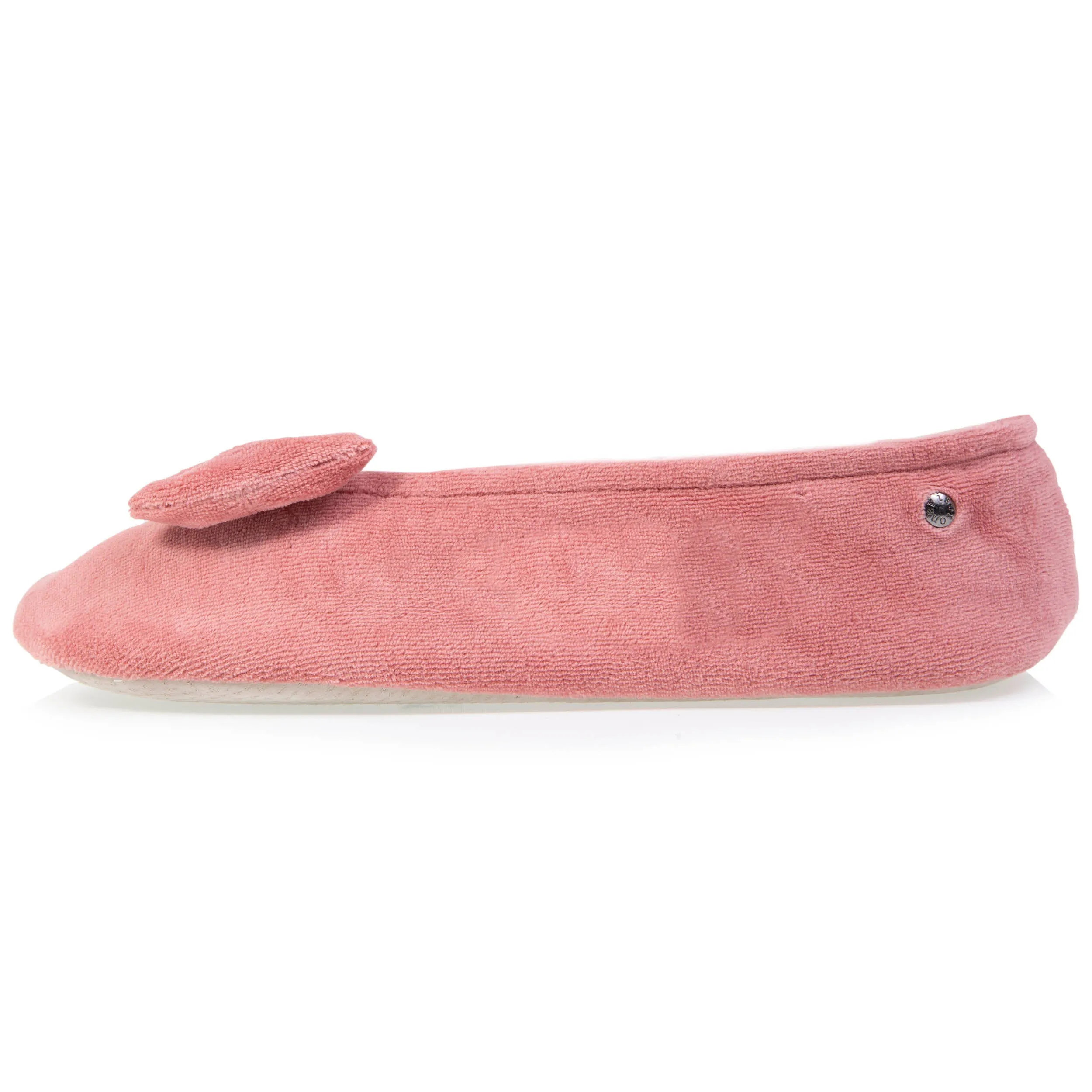 Chaussons ballerines Femme Nud Rose