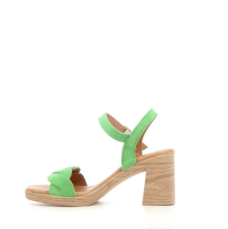 COCO ET ABRICOT COLMAR vert Sandales  Nu Pieds