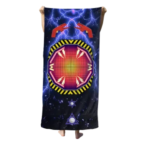 Crossfire Beach Towel