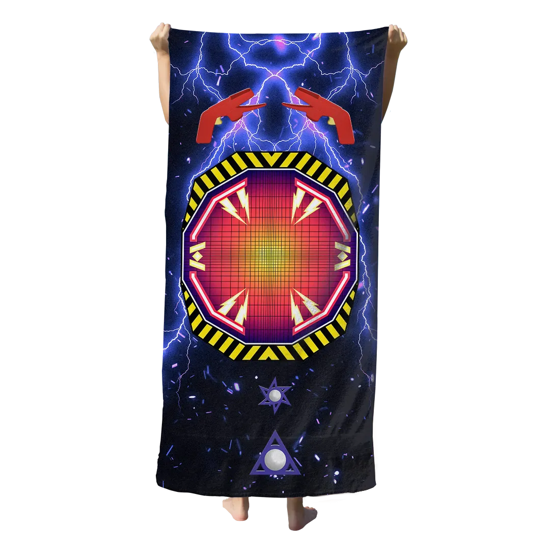 Crossfire Beach Towel