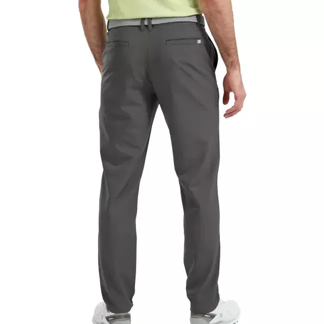 Footjoy Pantalon Performance Tapered Fit Gris Foncé