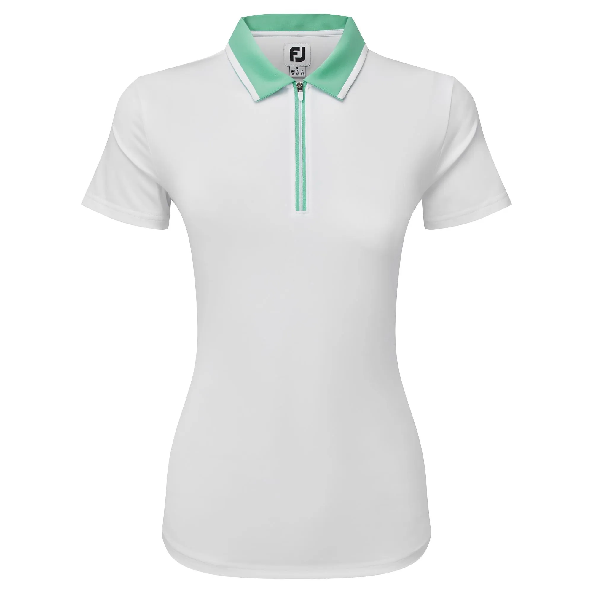 Footjoy polo femme uni en fil d'cosse