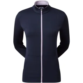 Footjoy Veste Full Zip unie 2023 Marine Lavande