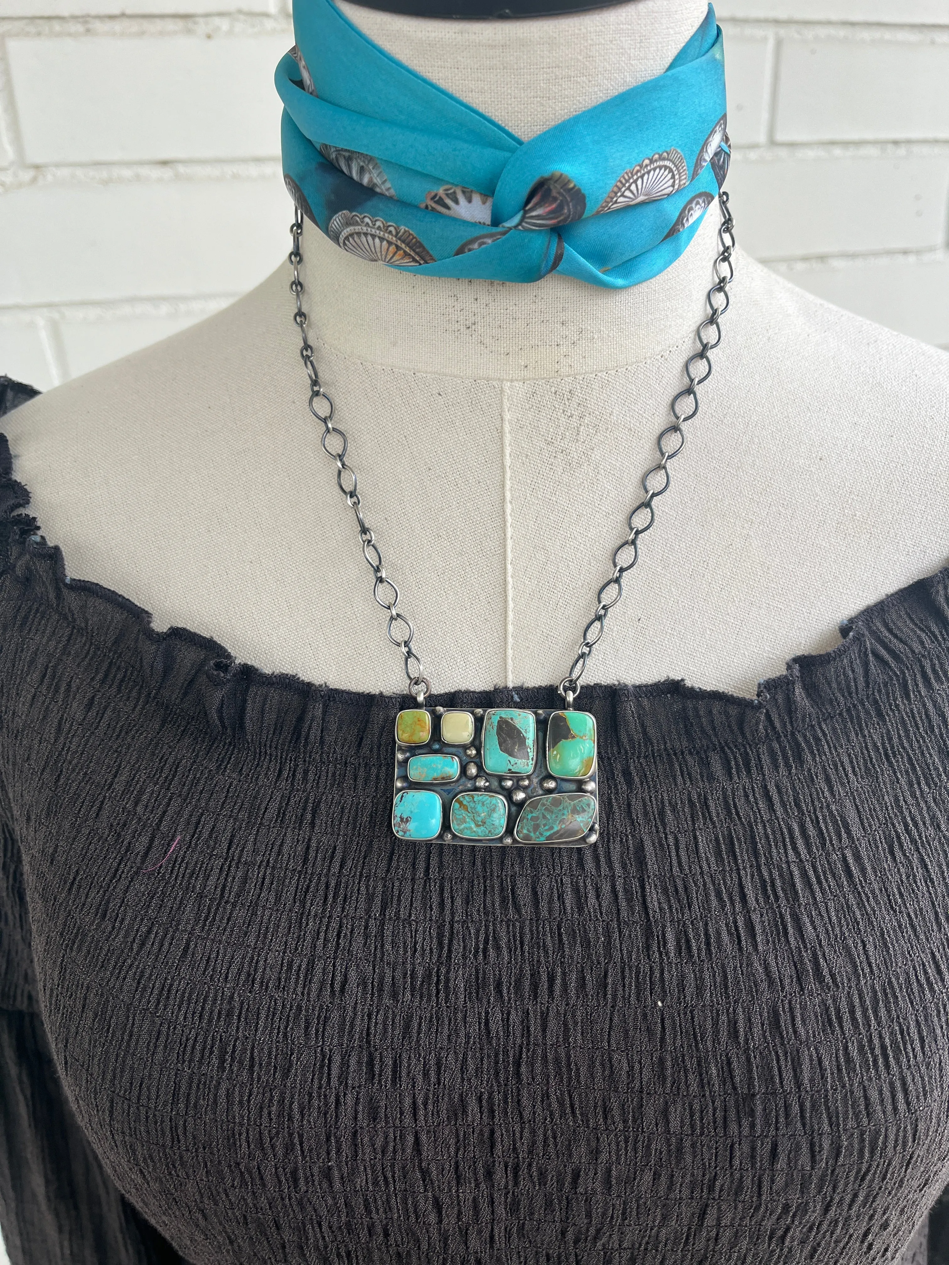 Freeform Kingman Necklace #1