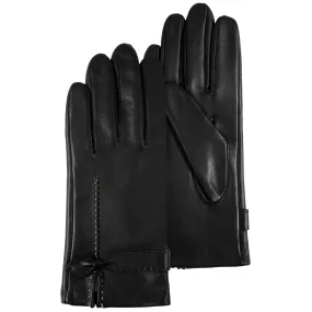 Gants Femme Cuir d'agneau nud Noir