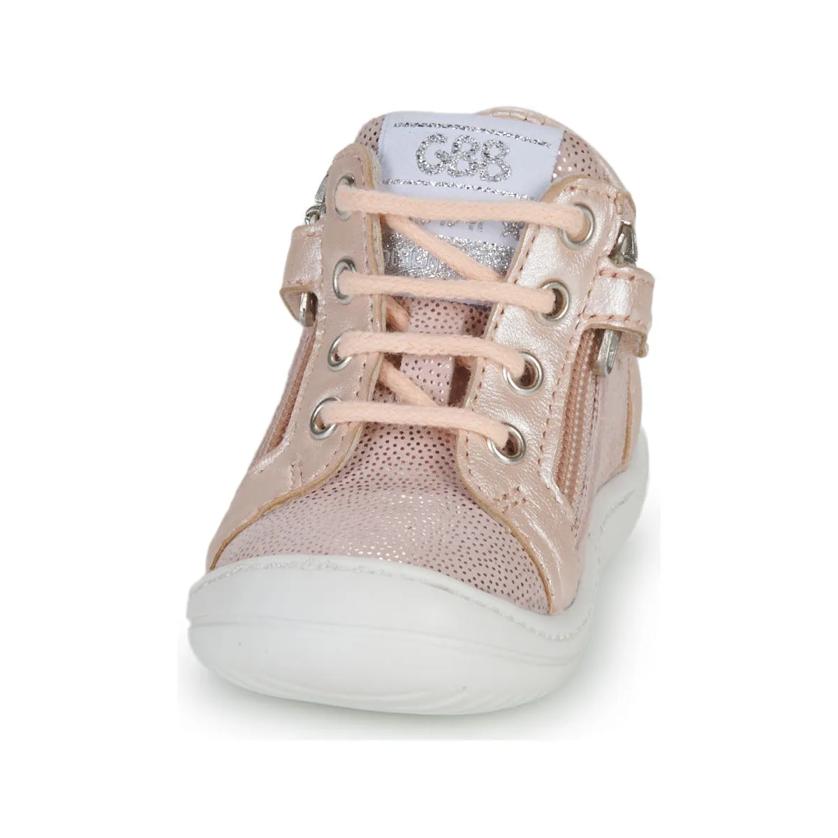 GBB FLEXOO ZIPETTE Rose Argent Bottillons Premiers Premarche