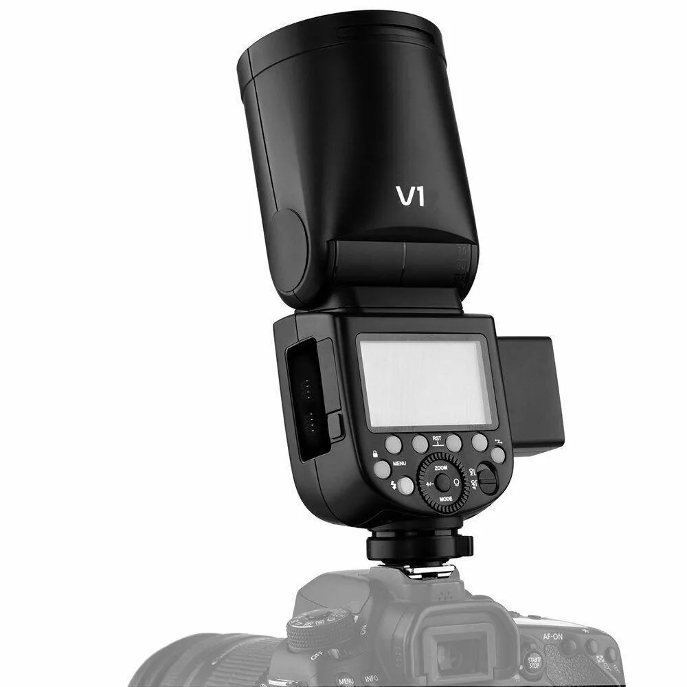 Godox V1 Round Head Li-Ion I-TTL HSS Master Speedlight