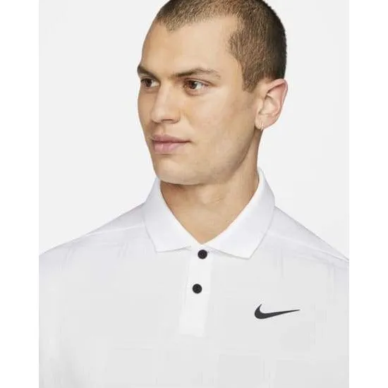 NIKE POLO DRI-FIT VAPOR WHT