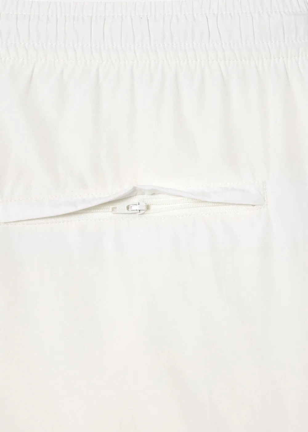 Pantalon de survêtement Lacoste en tissu déperlant blanc