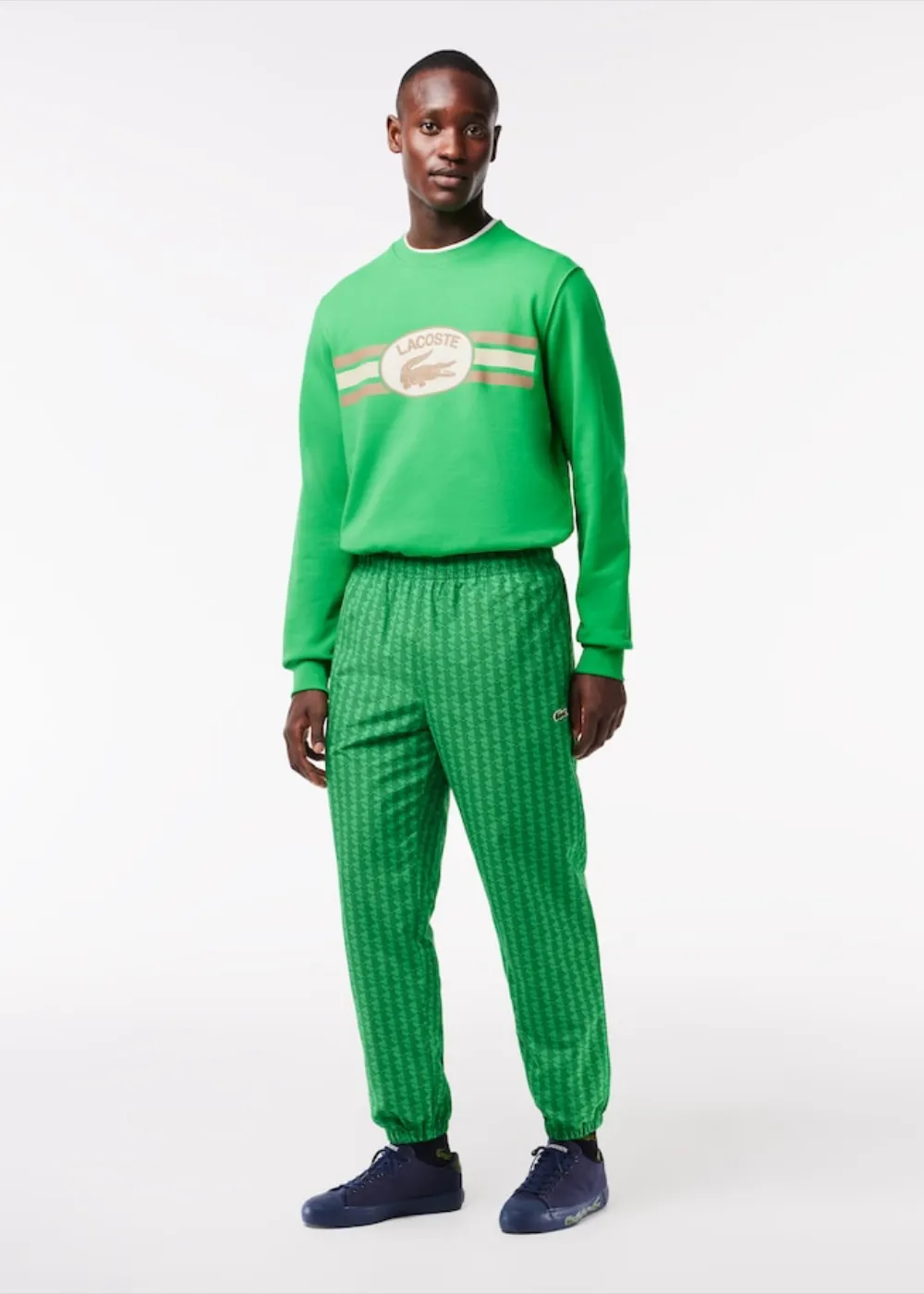 Pantalon de Survêtement Lacoste - Monogramme Iconique vert