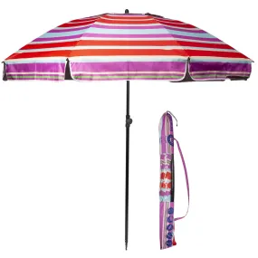 Parasol de plage Rayure Multicolor