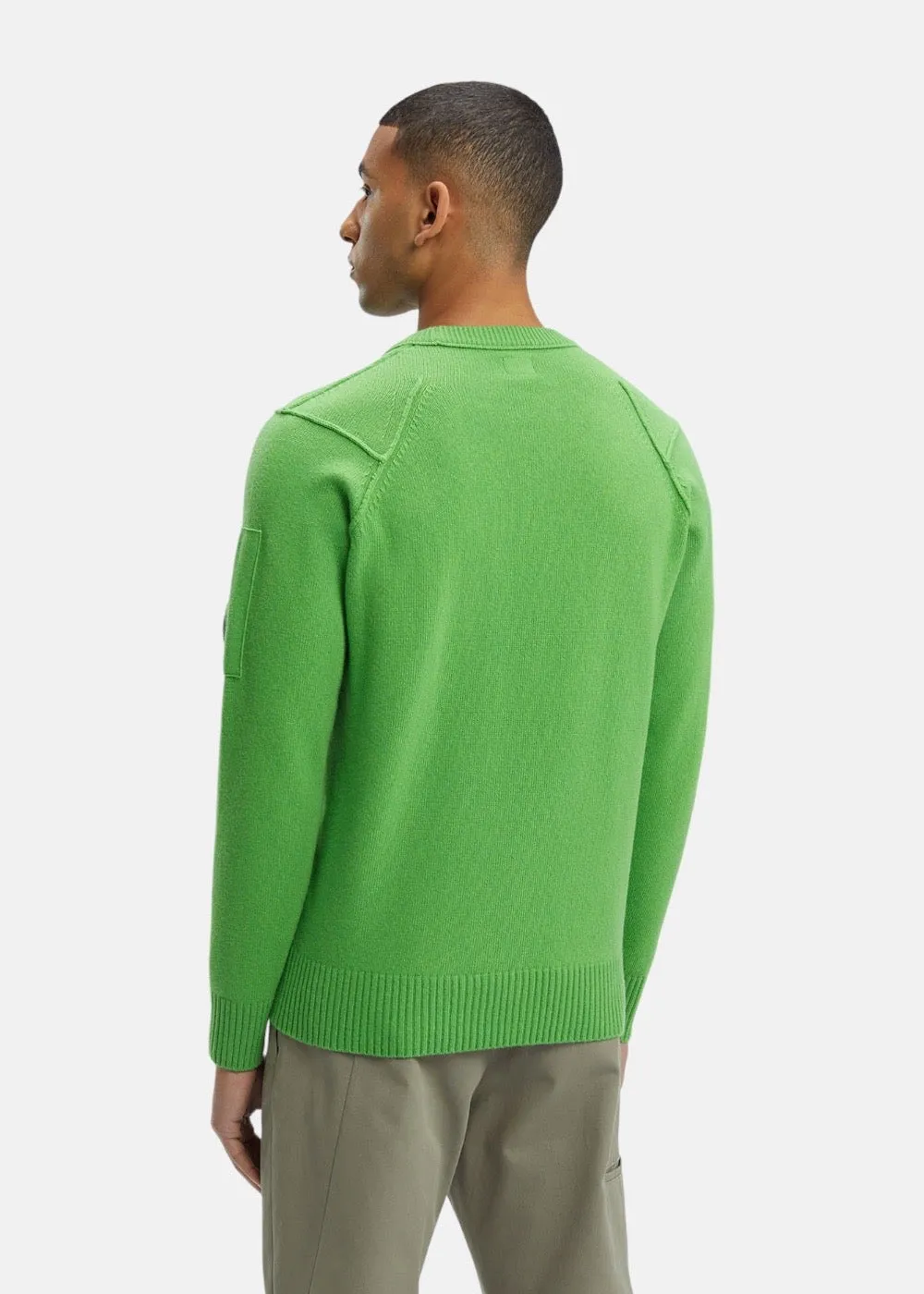 Pull C.P. Company lambswool vert