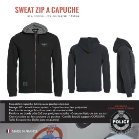 Sweat Zip à Capuche SME CRS1