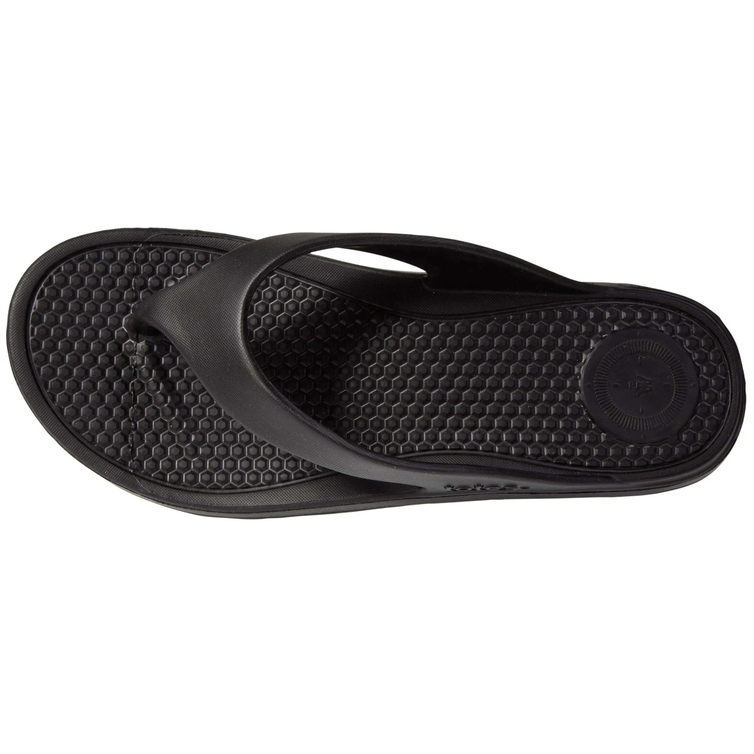 Tongs Homme Confort Noir