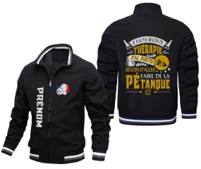 Veste De Sport Pétanque, Je N'ai Pas Besoin De Thérapie, Cadeau Personnalisé Pour Bouliste - CT13092366