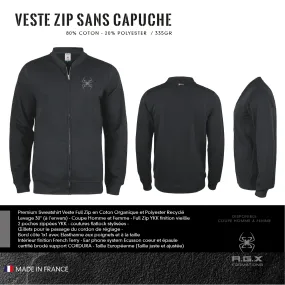 Veste Zip Sans Capuche AGX